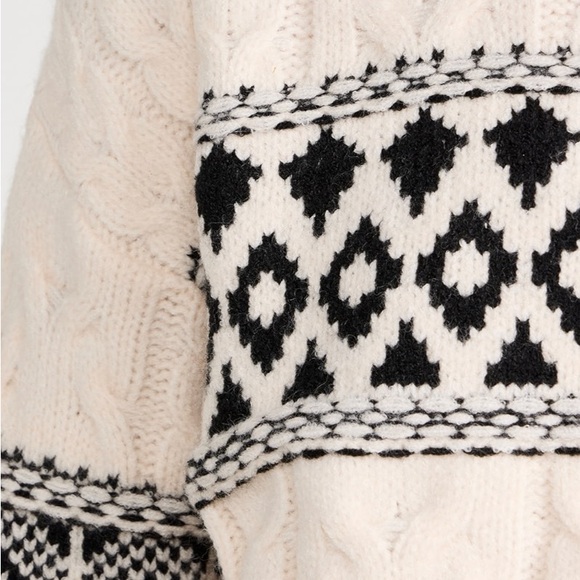 Line & Dot- Montana Faire Isle Sweater- SZ XS - Picture 5 of 5